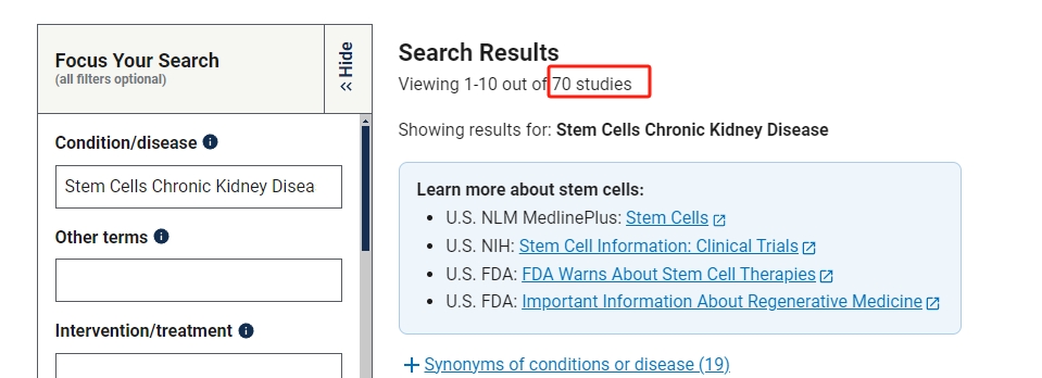 干細胞治療慢性腎病的臨床研究進展 干細胞治療慢性腎病的臨床研究進展