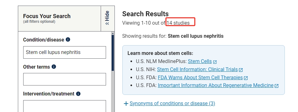 干細胞治療狼瘡性腎炎的臨床研究進展 干細胞治療狼瘡性腎炎的臨床研究進展