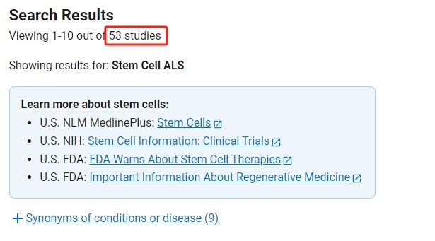 干細胞治療漸凍癥的臨床研究進展