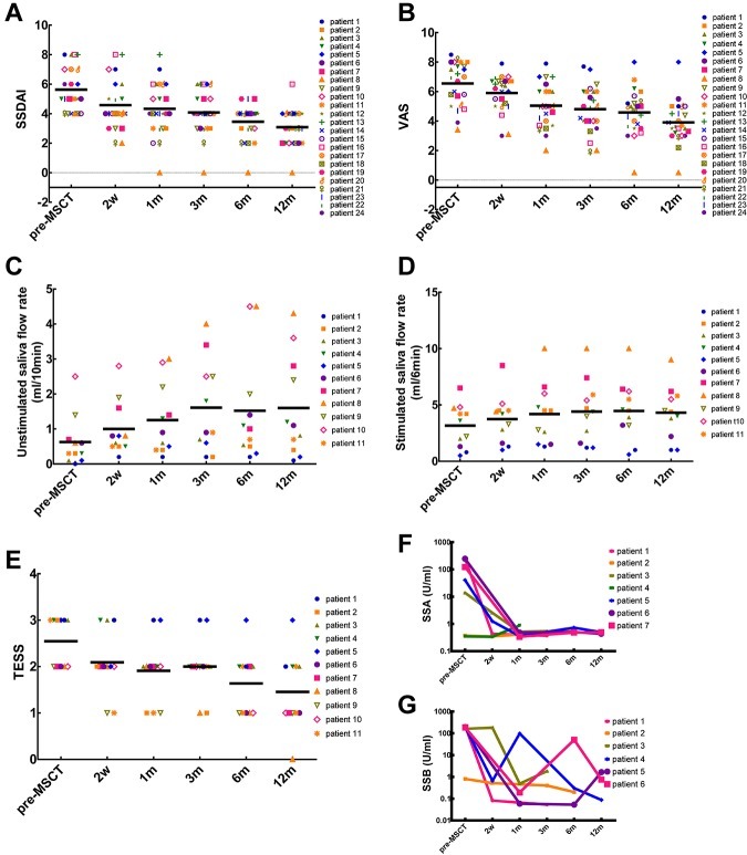 同種異體UCMSC治療可改善SS患者的唾液腺功能并抑制疾病活動性和自身免疫。