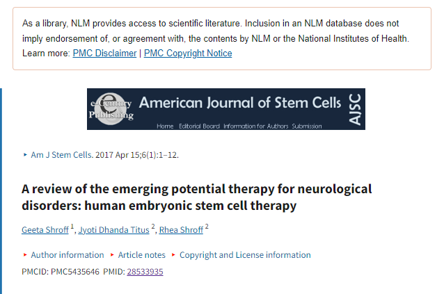 對神經系統疾病新興潛在療法的綜述:人類胚胎干細胞療法 對神經系統疾病新興潛在療法的綜述:人類胚胎干細胞療法
