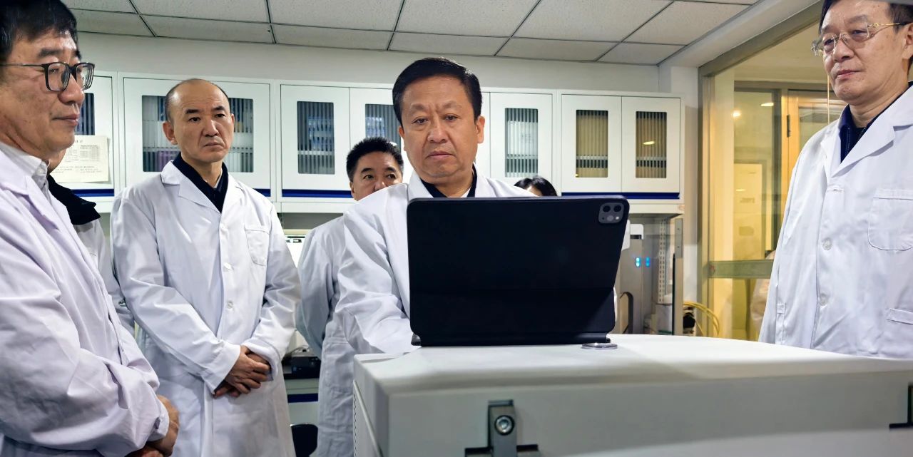 副省長(zhǎng)李國強(qiáng)一行參觀中科實(shí)驗(yàn)室