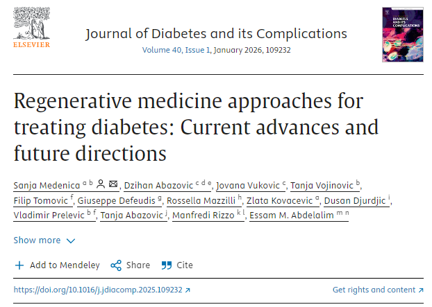 再生醫(yī)學(xué)在糖尿病治療中的應(yīng)用：當(dāng)前進(jìn)展與未來(lái)方向